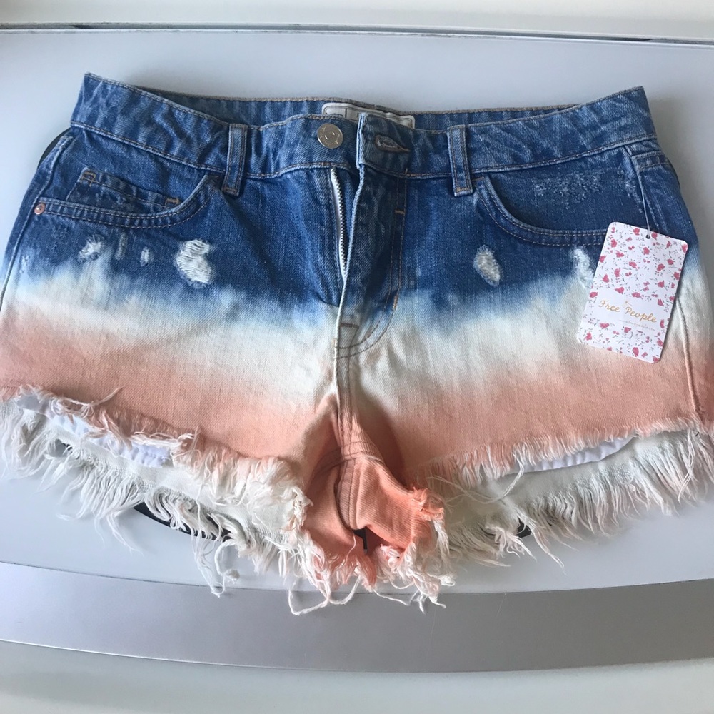 Free People Denim Shorts